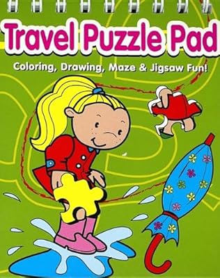 Travel Puzzle Pad Green