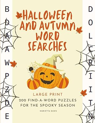Halloween and Autumn Word Searches: 200 Puzzles for the Spooky Season (Holidays and Seasons)