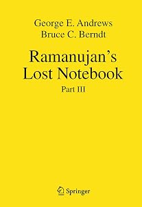 Ramanujan's Lost Notebook: Part III by George E. Andrews