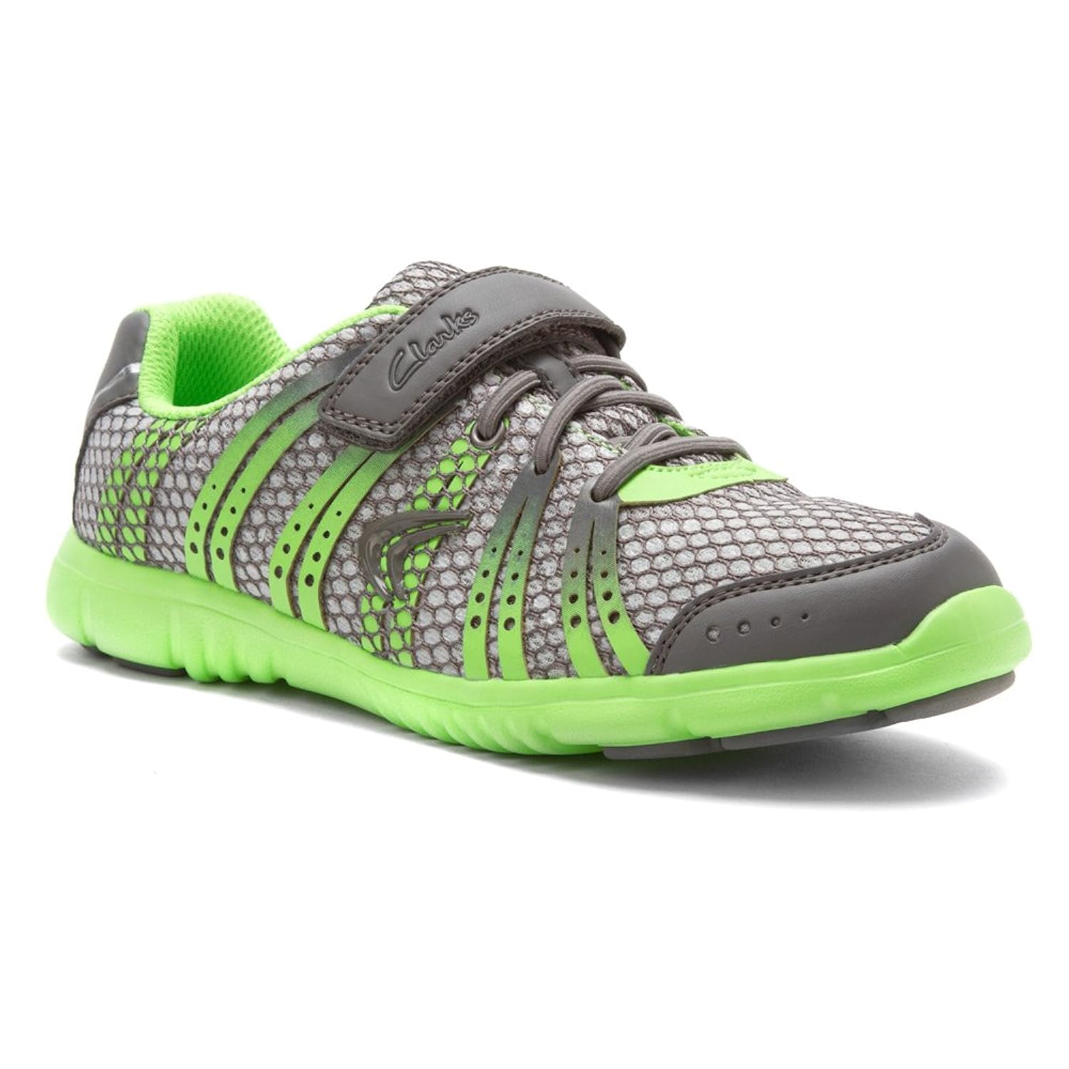 

Clarks 00448 Kids of England Free Tempo, Green, 13.5w