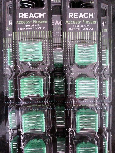Reach Access Flosser Refills Mint, 28 Count