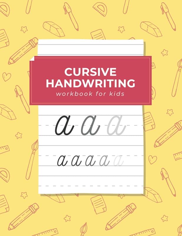 Cursive Handwriting Practice Workbook: Handwriting Practice Paper Workbook for Kids, Paperback by Indigo Publishing