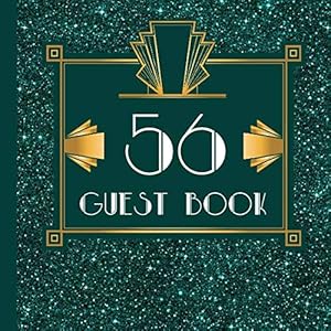 56 Guest Book: Teal Guest Book Includes Gift Tracker and Picture Pages to Create a Lasting Keepsake to Treasure Forever by Gatsby Design