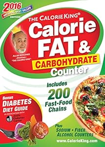 The CalorieKing Calorie, Fat &amp; Carbohydrate Counter 2016: Pocket-Size Edition