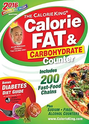 The CalorieKing Calorie, Fat &amp; Carbohydrate Counter 2016: Pocket-Size Edition