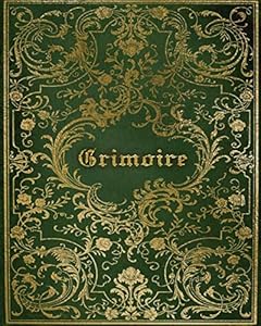 Grimoire: Magickal Book of Shadows For Recording Spells, Rituals, Esbat Celebrations and More | Green Gold Print by Sirena Redwood