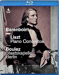 Daniel Barenboim  plays Liszt Piano Concertos [Blu-ray]