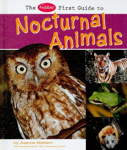 The Pebble First Guide to Nocturnal Animals by Joanne Mattern
