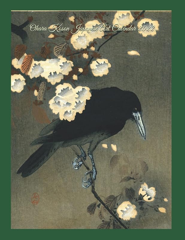 Ohara Koson Japanese Art Calendar 2022 by Corn