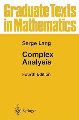 Complex Analysis (Graduate Texts in Mathematics, 103)