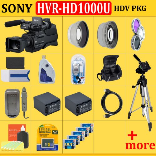 Sony HVRHD1000U Digital High Definition HDV Camcorder + HUGE