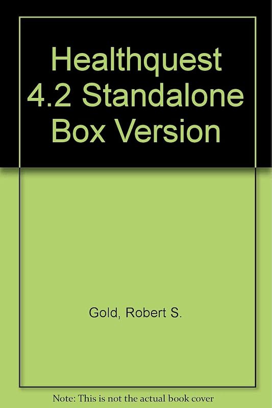 HealthQuest CD-Rom 4.2 Standalone Box Version by Robert S Gold