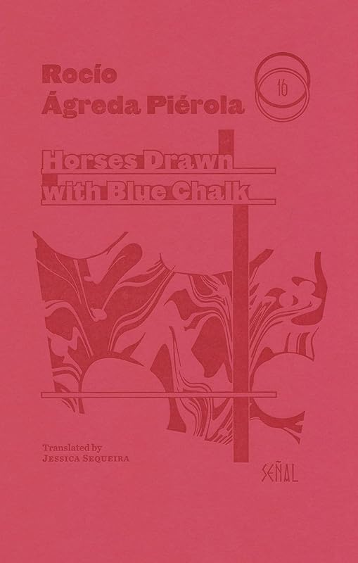 Horses Drawn with Blue Chalk (Senal, 16) by Rocío Ágreda Piérola