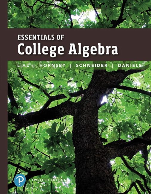 Essentials of College Algebra plus MyLab Math with Pearson eText -- 24-Month Access Card Package (What's New in Precalculus) by Margaret Lial