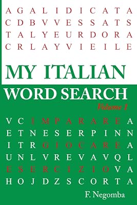MY ITALIAN WORD SEARCH Volume 1