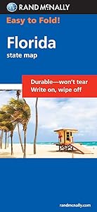 Rand McNally Florida: Highways & Intersections (EasyFinder) laminated