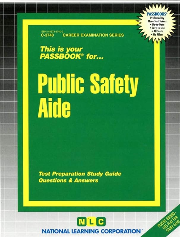 Public Safety Aide(Passbooks) (Career Examination Series) by National Learning Corporation