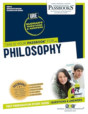 Philosophy (GRE-14): Passbooks Study Guide (14) (Graduate Record Examination Series)
