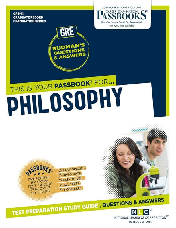 Philosophy (GRE-14): Passbooks Study Guide (14) (Graduate Record Examination Series) by National Learning Corporation