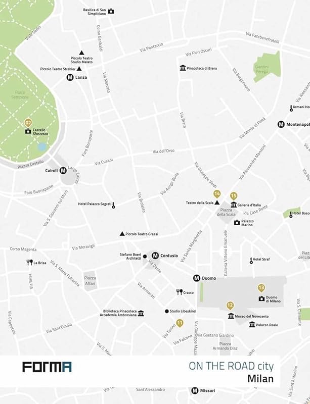 Milan: On the Road City Architecture Guides by Matteo Moscatelli