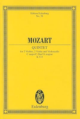 String Quintet in C Major, K. 515 (Edition Eulenburg)