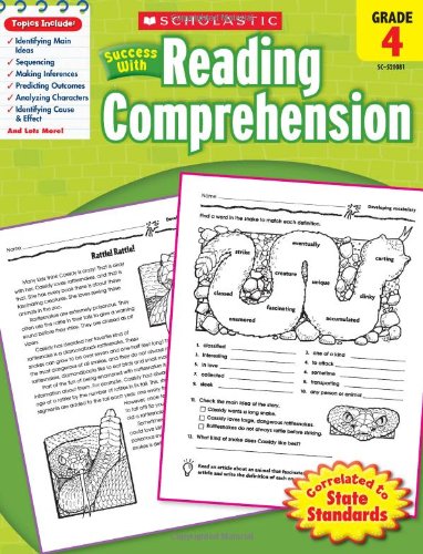 Scholastic Success with Reading Comprehension, Grade 4 by Scholastic