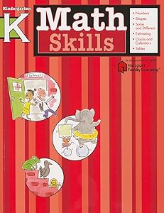 Math Skills: Grade K (Flash Kids Harcourt Family Learning) by Flash Kids Editors