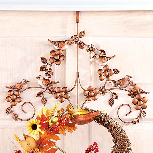 Bird Wreath Door Hanger