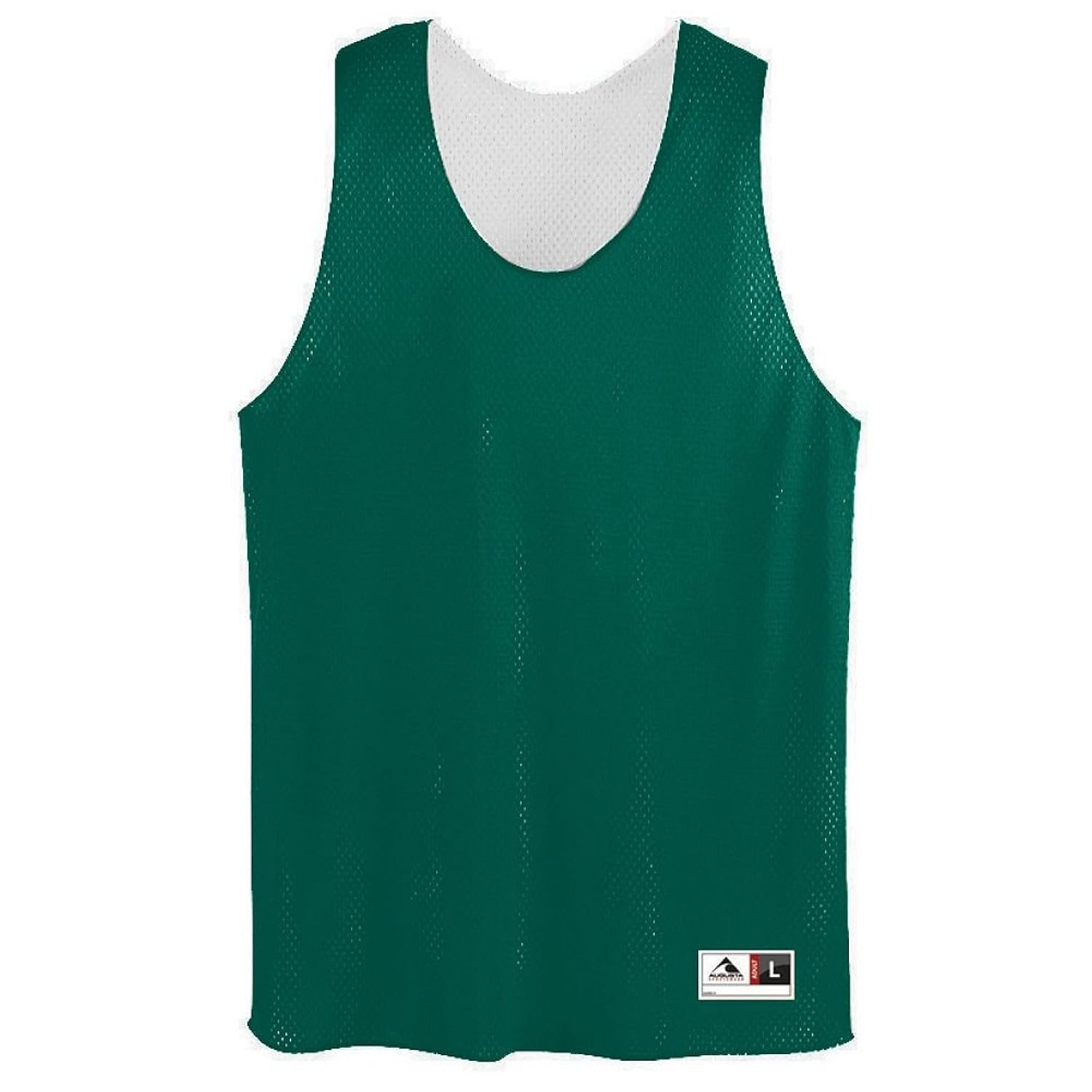 

Youth Tricot Mesh Reversible Tank - GREEN WHITE - SMALL