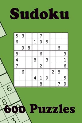 Sudoku Puzzle Book: 600 Sudoku Puzzles