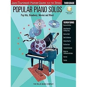 Popular Piano Solos - Third Grade Book/Online Audio (John Thompson's Modern Course for the Piano) by Glenda Austin
