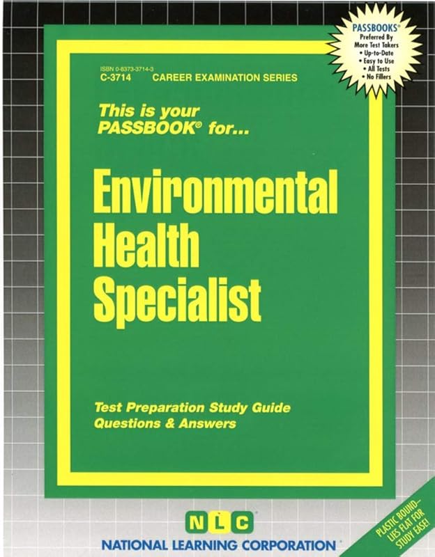 Environmental Health Specialist(Passbooks) (Career Examination Series) by National Learning Corporation