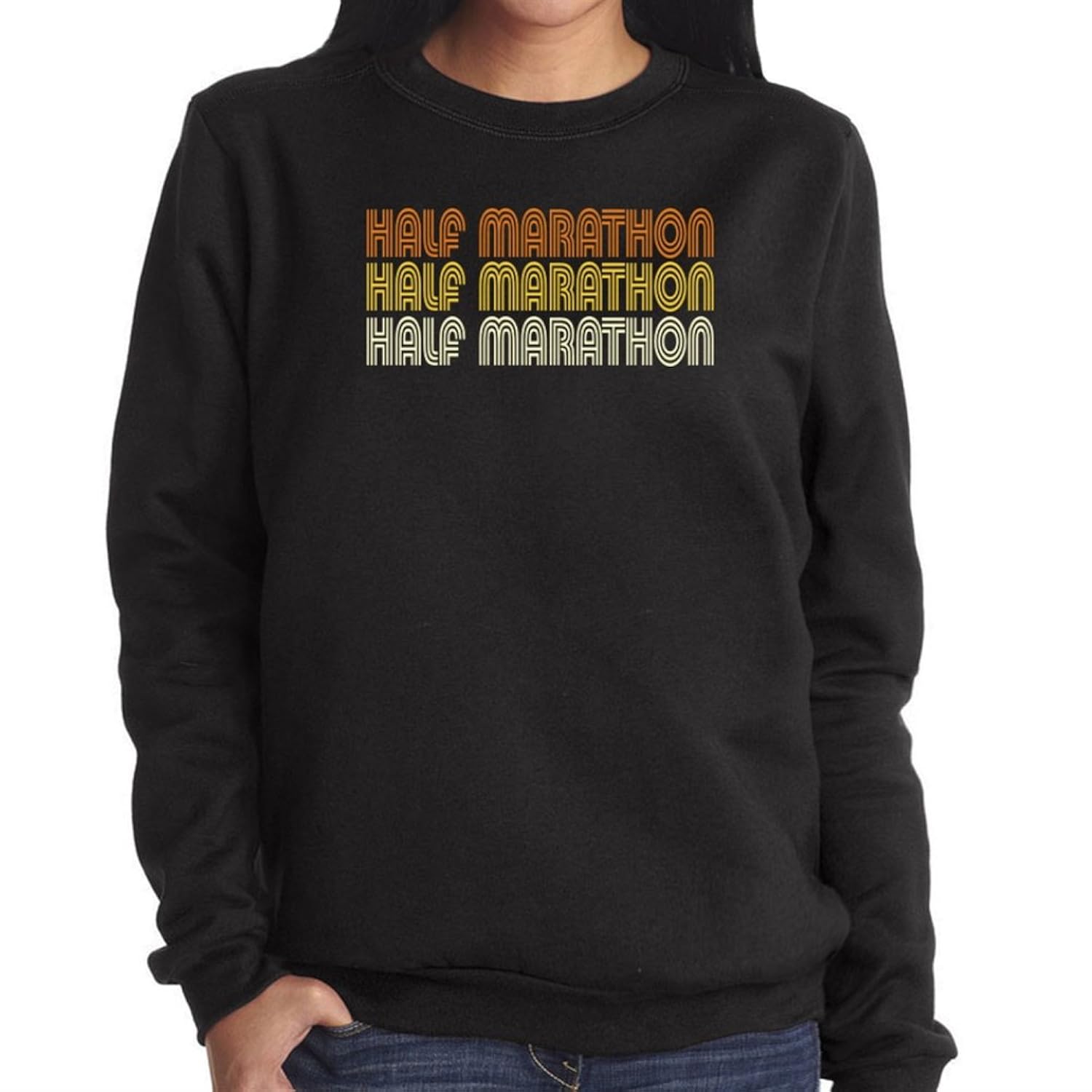 

Half Marathon RETRO COLOR Womens Sweatshirt