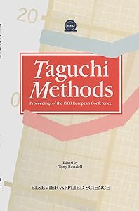 Taguchi Methods by A. Bendell