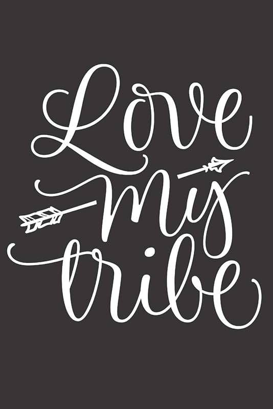 Love My Tribe: Feel Good Reflection Quote for Work | Employee Co-Worker Appreciation Present Idea | Office Holiday Party Gift Exchange by Inspired Lines