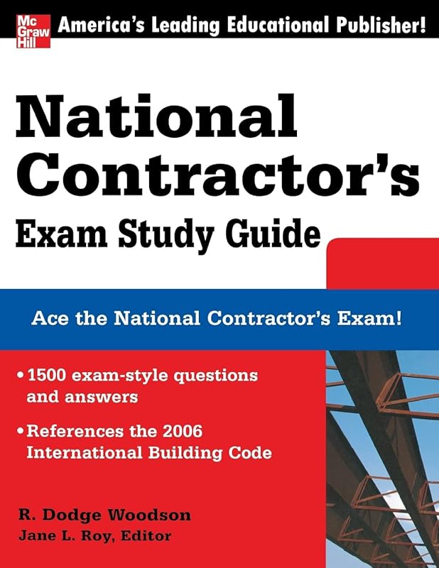 National Contractor's Exam Study Guide (McGraw-Hill's National Contractor's Exam Study Guide) by R. Dodge Woodson