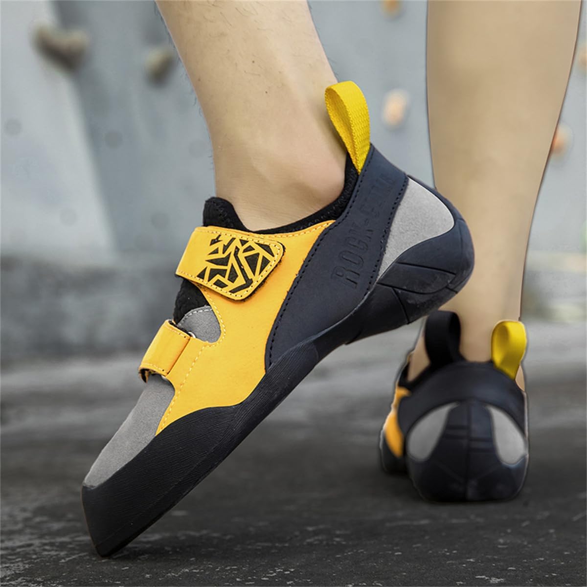 Mens Womens Rock Climbing Shoes, Non Slip Breathable Bouldering Sneaker Fashion Climbers Trainers For Athletic Sports Gym_vogvips.com