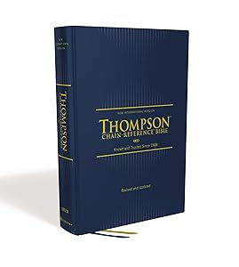 NIV, Thompson Chain-Reference Bible, Hardcover, Navy, Red Letter, Comfort Print