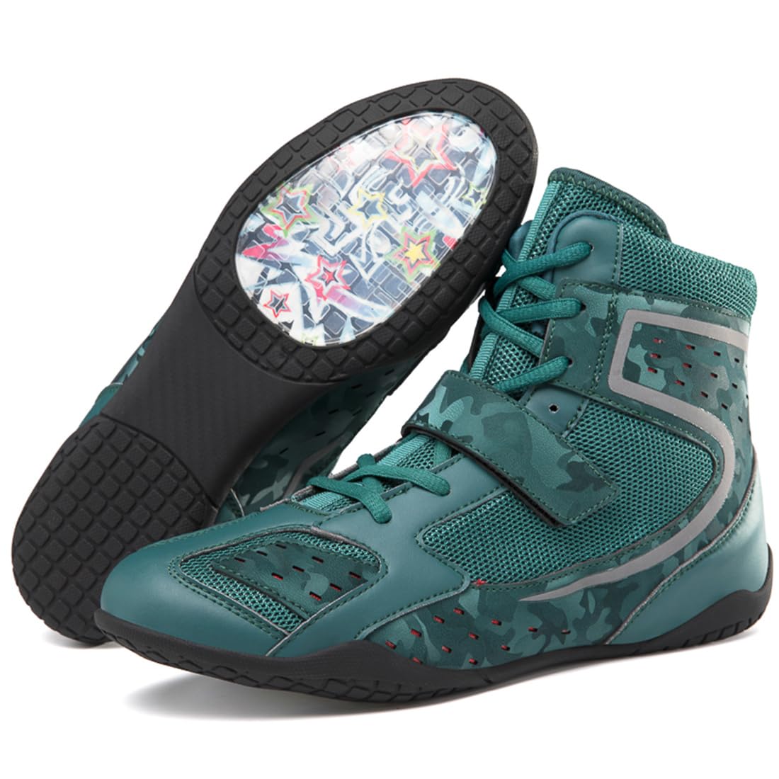 Wrestling Fighting Shoes For Adults Unisex Boxing Fitness Sports Sneakers Youth Boxing Boot Lightweight Mesh Bodybuilding Training Shoes_vogvips.com