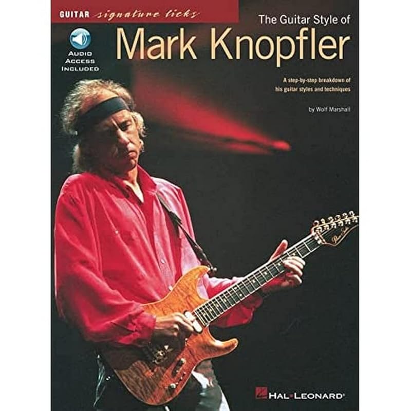 The Guitar Style of Mark Knopfler Book/Online Audio (Guitar Signature Licks) by Wolf Marshall