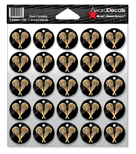 Algopix Similar Product 1 - Award Decals Lacrosse Helmet (1", LSK-4)