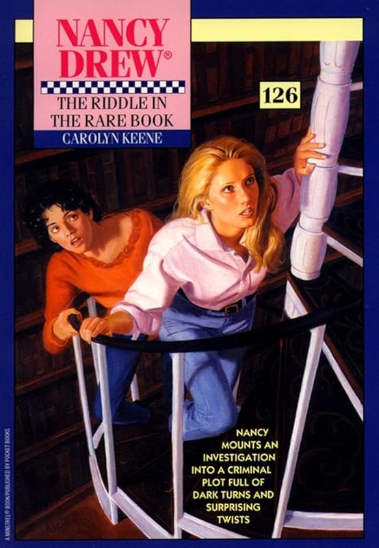 The Riddle in the Rare Book (Nancy Drew Mysteries 126) by Carolyn Keene