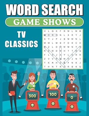 Word Search Game Shows TV Classics: Large Print Word Find Puzzles