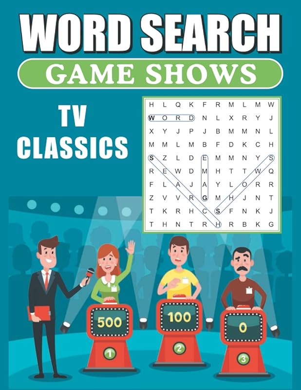 Word Search Game Shows TV Classics: Large Print Word Find Puzzles by Greater Heights Publishing