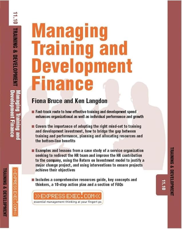 Managing Training and Development Finance (Training & Development) by Fiona Bruce