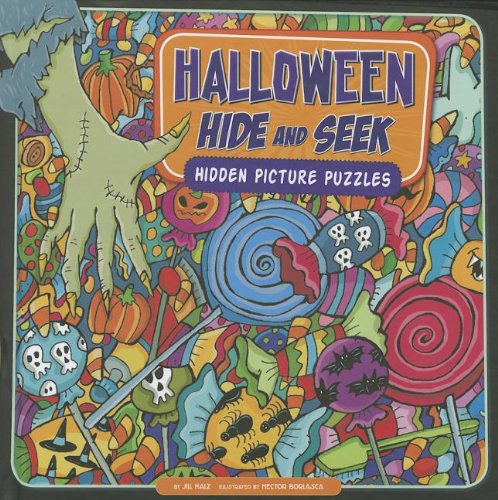 Halloween Hide and Seek: Hidden Picture Puzzles by Jill Kalz
