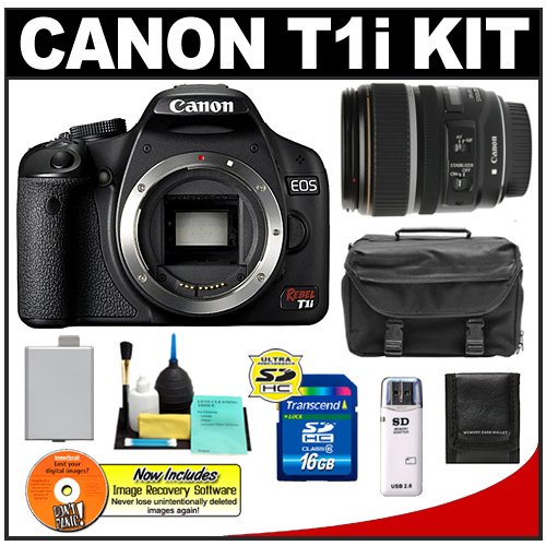 Canon EOS Rebel T1i Digital SLR Camera Body + 1785mm IS USM Lens