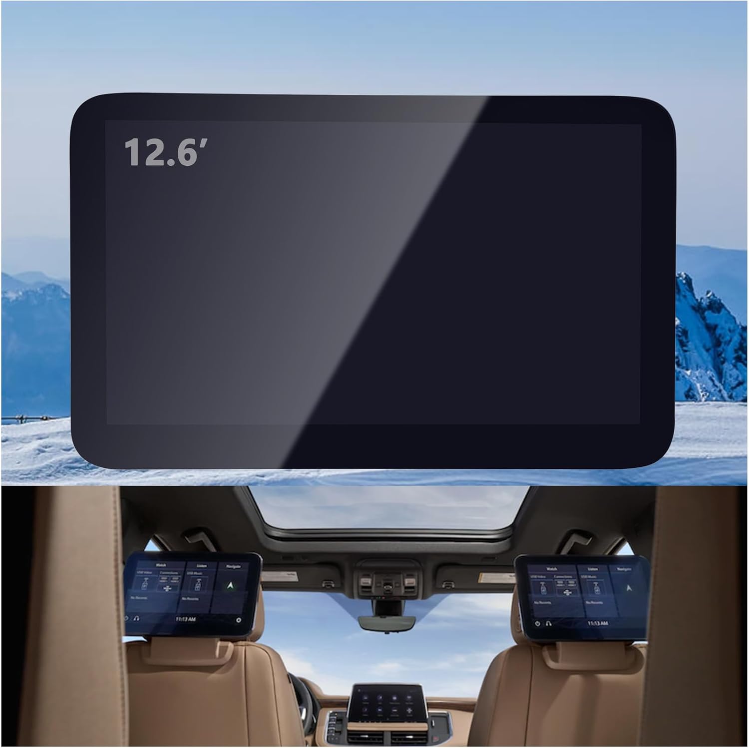 For Cadillac Escalade 2021-2024 84824745 Headrest BACK SEAT
