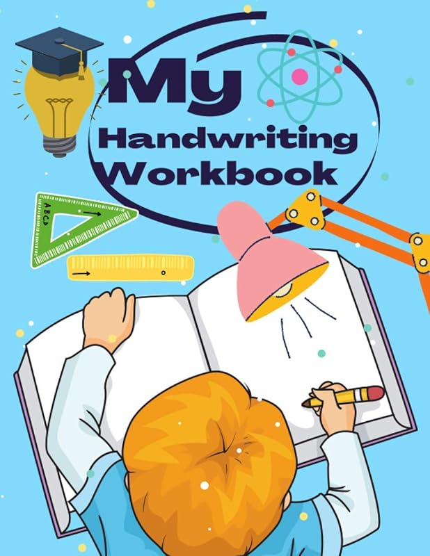My Handwriting Workbook[size 8,5"x11" , 110 Blank handwriting practice paper with dotted lines ]: Kindergarten:Handwriting writing paper with lines for ABC kids by Daniel Moskal