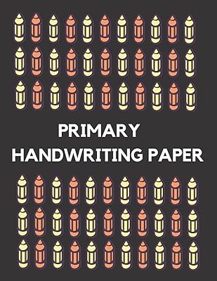 PRIMARY HANDWRITING PAPER: Kindergarten / Nursery School writing paper for ABC kids with lines: 99 Blank handwriting practice paper with dotted lines for kids learning to write.